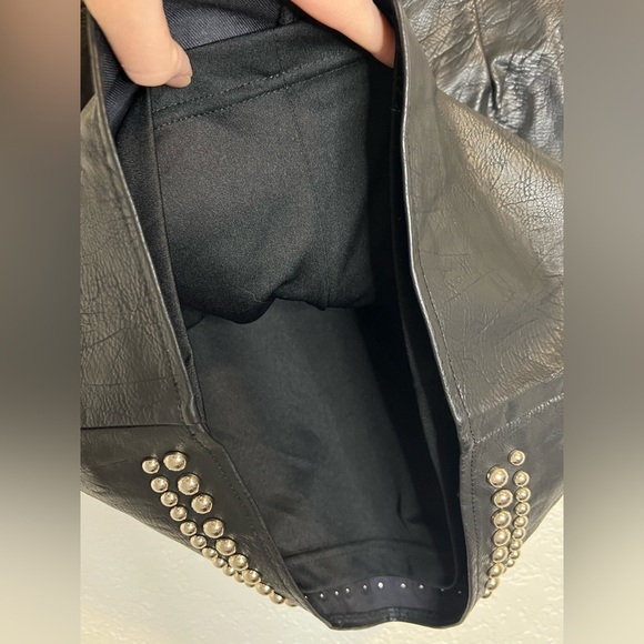 Romeo + Juliet Couture Embroidered Floral Studded Faux Leather Mini Skirt Sz Sm - Picture 4 of 8